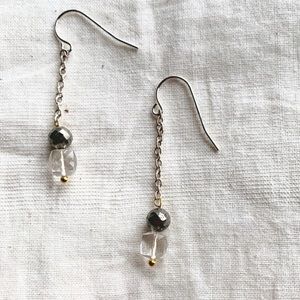 New Boutique Earrings Authentic Gem Stones